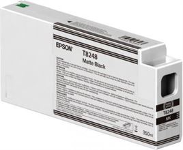 Tinteiro EPSON T8248 Preto Mate UltraChrome HDX/HD 350ml - SureColor SC-P6000/7000/8000/9000