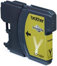 Tinteiro BROTHER LC1100Y Amarelo - MFC-6490CW, DCP-385C/585CW