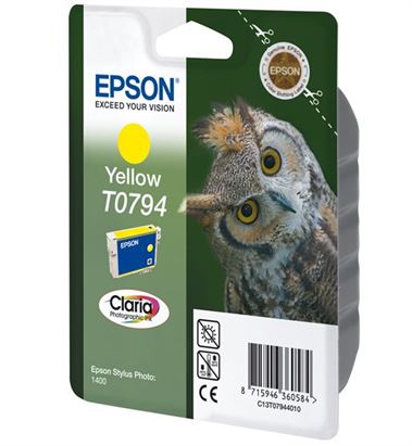 Tinteiro EPSON T0794 Amarelo - Stylus Photo 1400