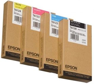 Tinteiro EPSON T6123 Magenta 220ml - Stylus Pro 7400/7450/9400/9450