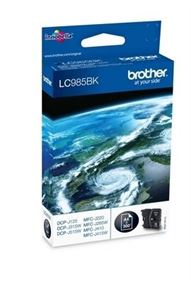 Tinteiro BROTHER LC985BKBP Preto - DCP-J125/315W/515W, MFC-J220/265W/415W