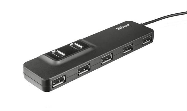 HUB TRUST Oila 7 Port USB 2.0 Hub - 20576