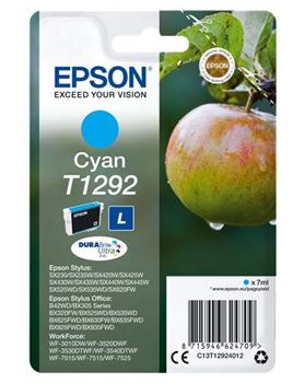 Tinteiro EPSON T1292 Ciano L - Stylus B42,BX3xx/5xx/6xx/9xx,SX4xx/5xx/620