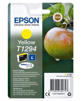 Tinteiro EPSON T1294 Amarelo L - Stylus B42,BX3xx/5xx/6xx/9xx,SX4xx/5xx/620