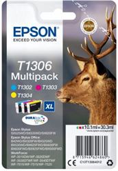 Tinteiro EPSON T3106 Mpack 3 Cores - Stylus SX525/620, BX525/625