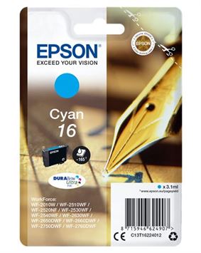 Tinteiro EPSON 16 Ciano - WF-2010/251xx/26xx/27xx