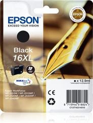 Tinteiro EPSON 16 Preto XL - WF-2010/251xx/26xx/27xx
