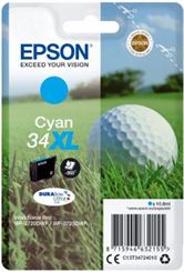Tinteiro EPSON 34 Ciano XL - WorkForce Pro WF-3720/3725