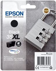 Tinteiro EPSON 35 Preto XL - WorkForce Pro WF-4720/4725/4730/4740