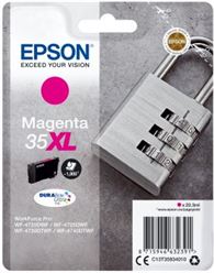 Tinteiro EPSON 35 Magenta XL - WorkForce Pro WF-4720/4725/4730/4740