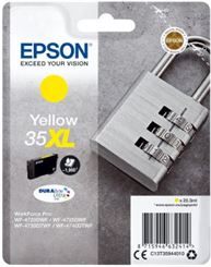 Tinteiro EPSON 35 Amarelo XL - WorkForce Pro WF-4720/4725/4730/4740