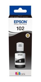 Recarga de Tinta EPSON Serie 102 Preto (127ml) - EcoTank 2700/2750/2751/2756/3700/3750/4750