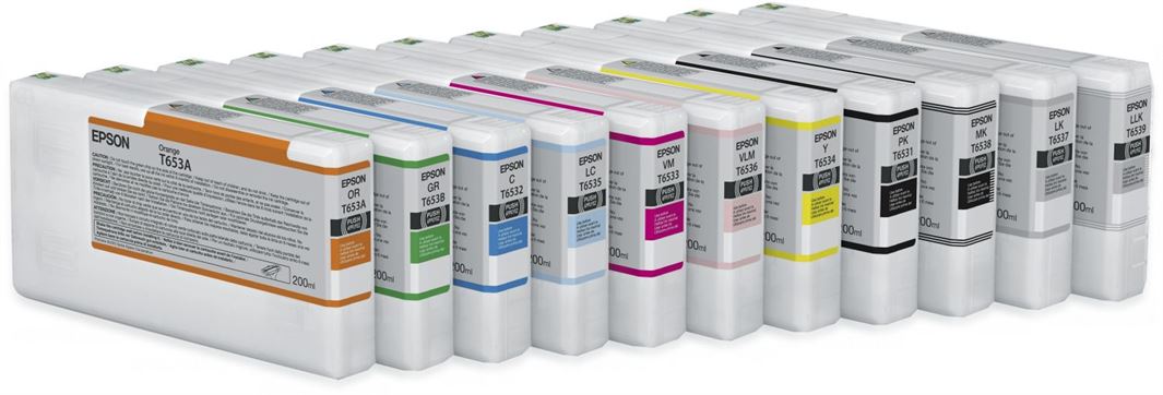 Tinteiro EPSON T9136 Magenta Claro Vivo 200ml - SureColor SC-P5000