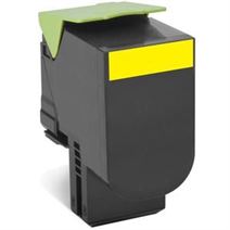 Toner LEXMARK 80C2XYE Amarelo CORP. 4K a 5% - CX510