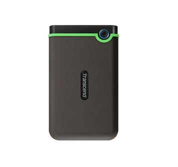 Disco externo 2.5 1TB TRANSCEND Storejet 25M3 S USB3.1 c/prot.choque/backup autom.