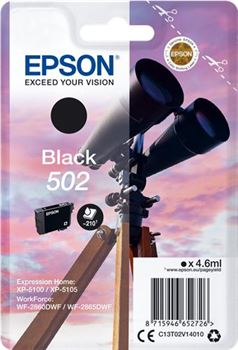 Tinteiro EPSON 502 Preto - XP-51xx, WF-286x