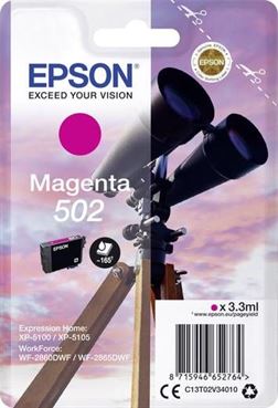 Tinteiro EPSON 502 Magenta - XP-51xx, WF-286x