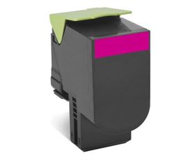 Toner LEXMARK 80C2SM0 Magenta de retorno 2K a 5% - CX310/410/510