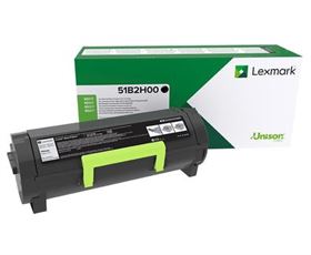 Toner LEXMARK 51B2H00 Preto de retorno 8,5K a 5% - MS/MX3/4/5/617