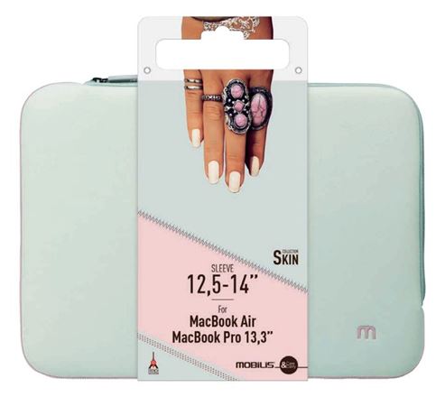 Bolsa MOBILIS Skin Sleeve 12.5-14 Cinzento/Rosa