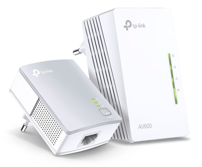 Kit 2 Adap PowerLine TP-Link 300Mbps 2 10/100Mbps Wireless 300Mbps - TL-WPA4221 KIT