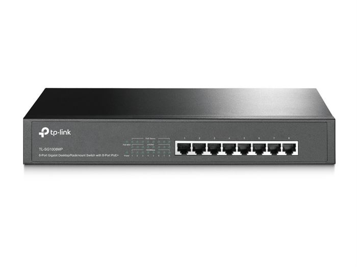 Switch TP-Link 8portas GigabitPOE - TL-SG1008MP