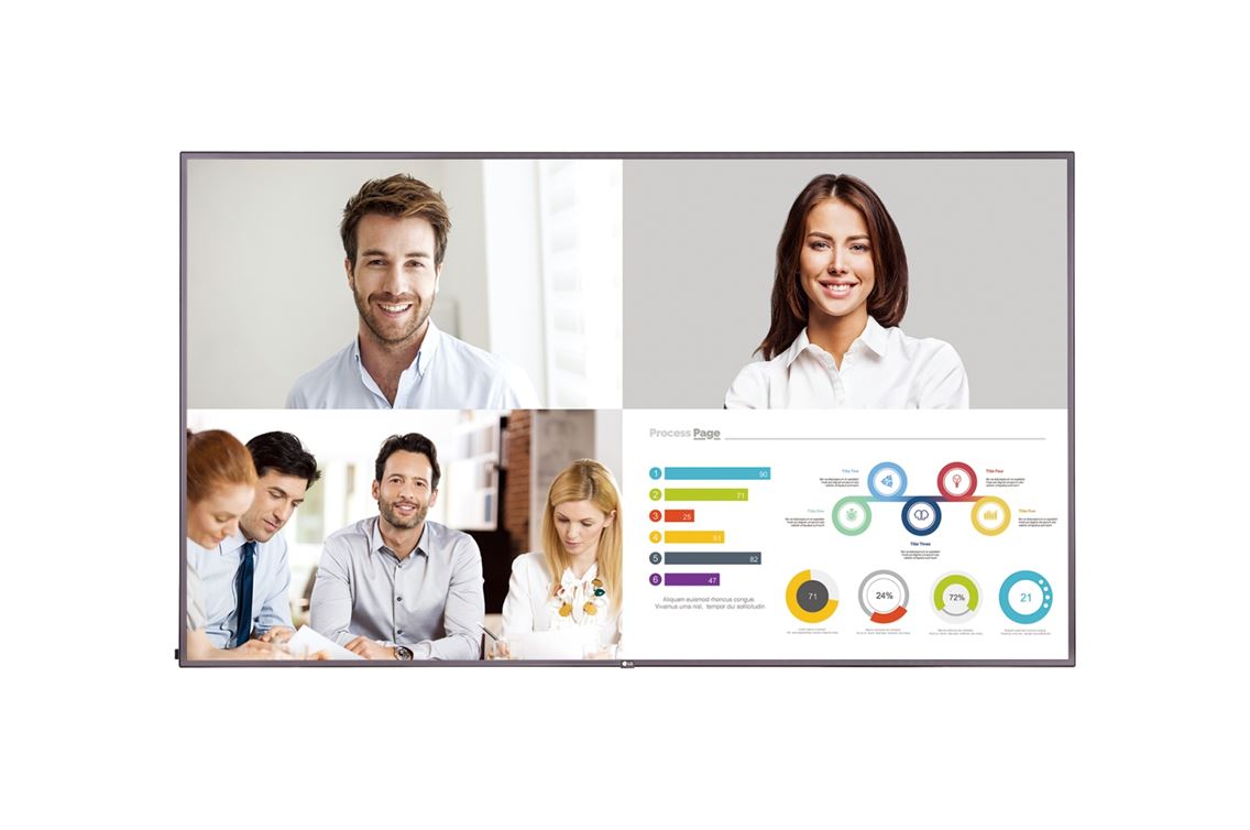 Monitor LG LFD 75" UHD 75UM3E-B HDMI(2)/DP/DVI-D/USB 2.0(2)/RS232C/RJ45/Audio/IR
