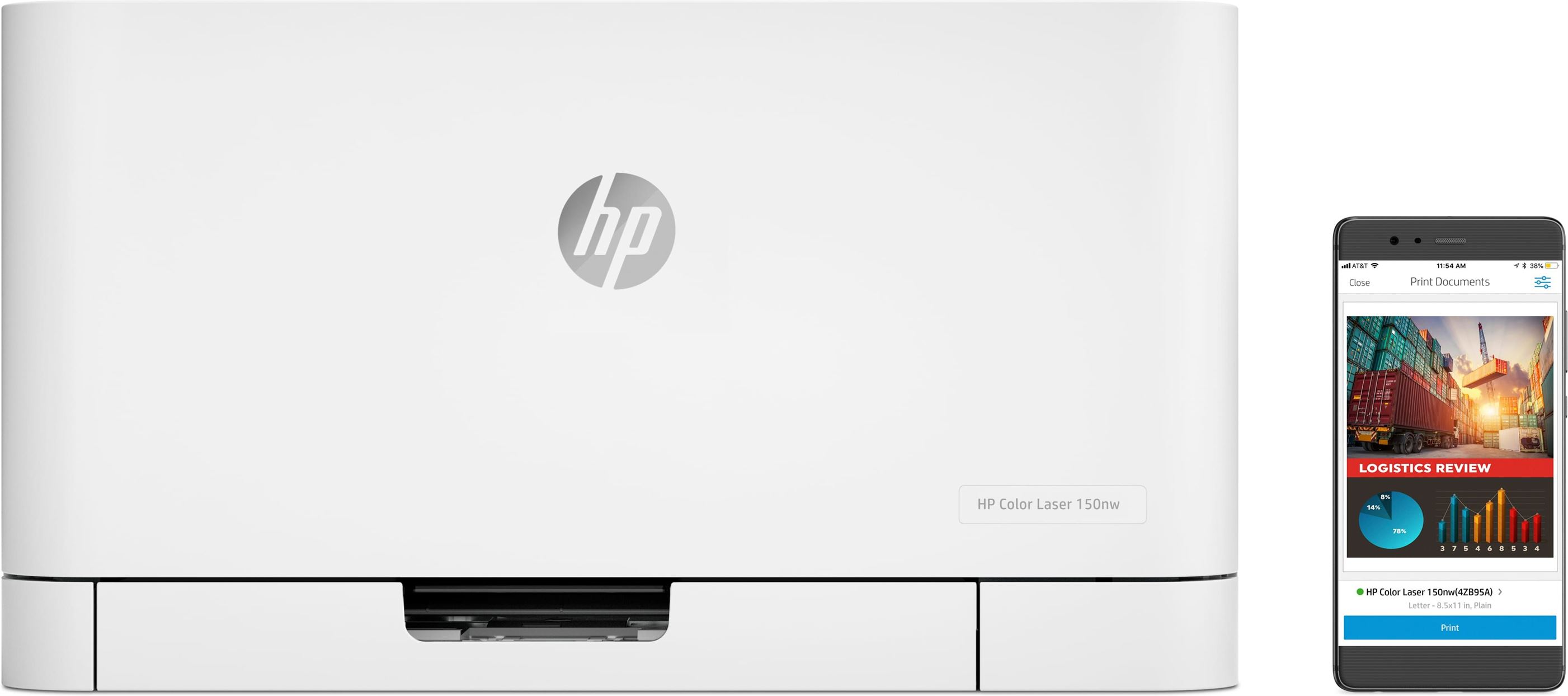 Impressora HP Color Laser 150nw