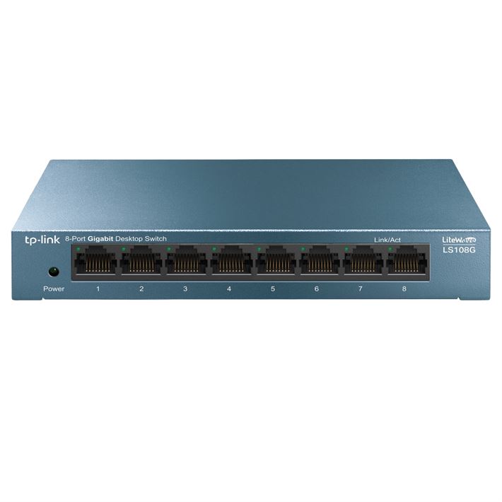 Switch TP-LINK LiteWave 8-Port Gigabit Desktop Switch, Steel Case