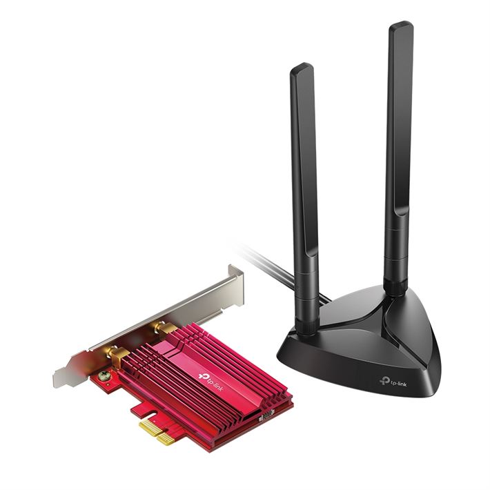 Placa Rede TP-Link AX3000 Wi-Fi PCI Express 2402Mbps+574Mbps - Archer TX3000E