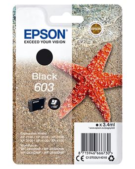 Tinteiro EPSON 603 Preto - WorkForce WF-28xx & Expression Home XP-210x/310x/410x