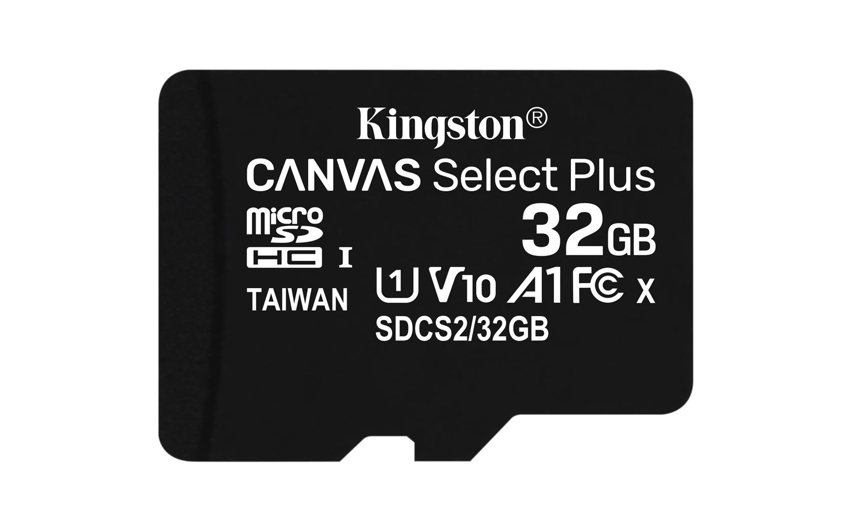 MicroSD Kingston Canvas Select Plus 32GB class10 UHS-I SDHC(100MB/s)