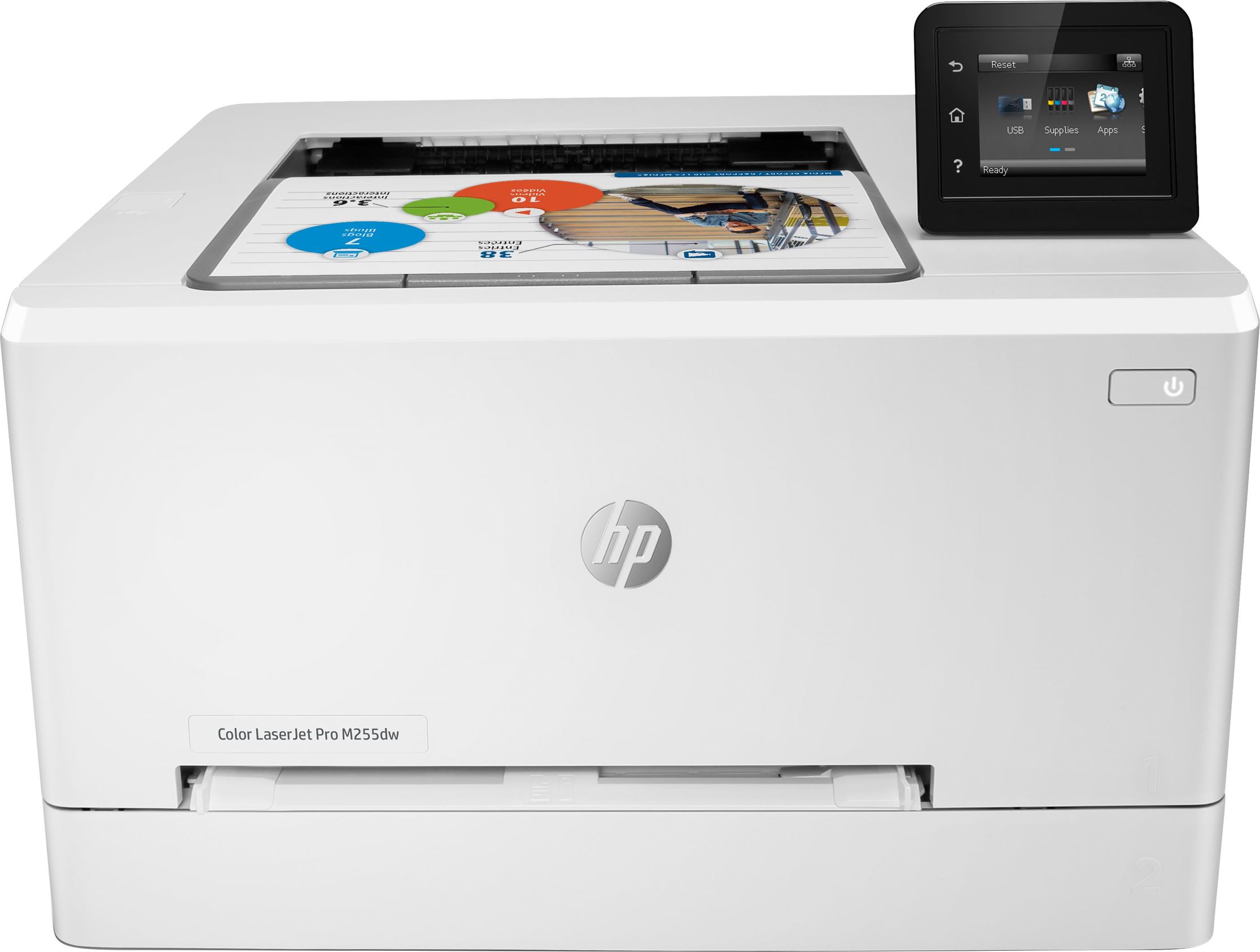 Impressora HP Color LaserJet Pro M255dw