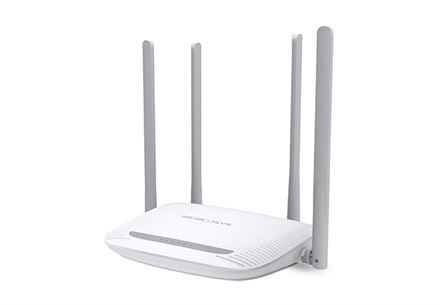 Router MERCUSYS 300Mbps Wireless N, 2T2R, 2.4GHz, 802.11b/g/n, 1 10/100M WAN + 4 10/100M LAN