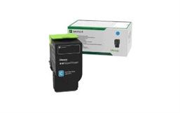 Toner LEXMARK 78C2XC0 Ciano de Retorno 5K a 5% - CS431/521/622, CX421/522/622/625