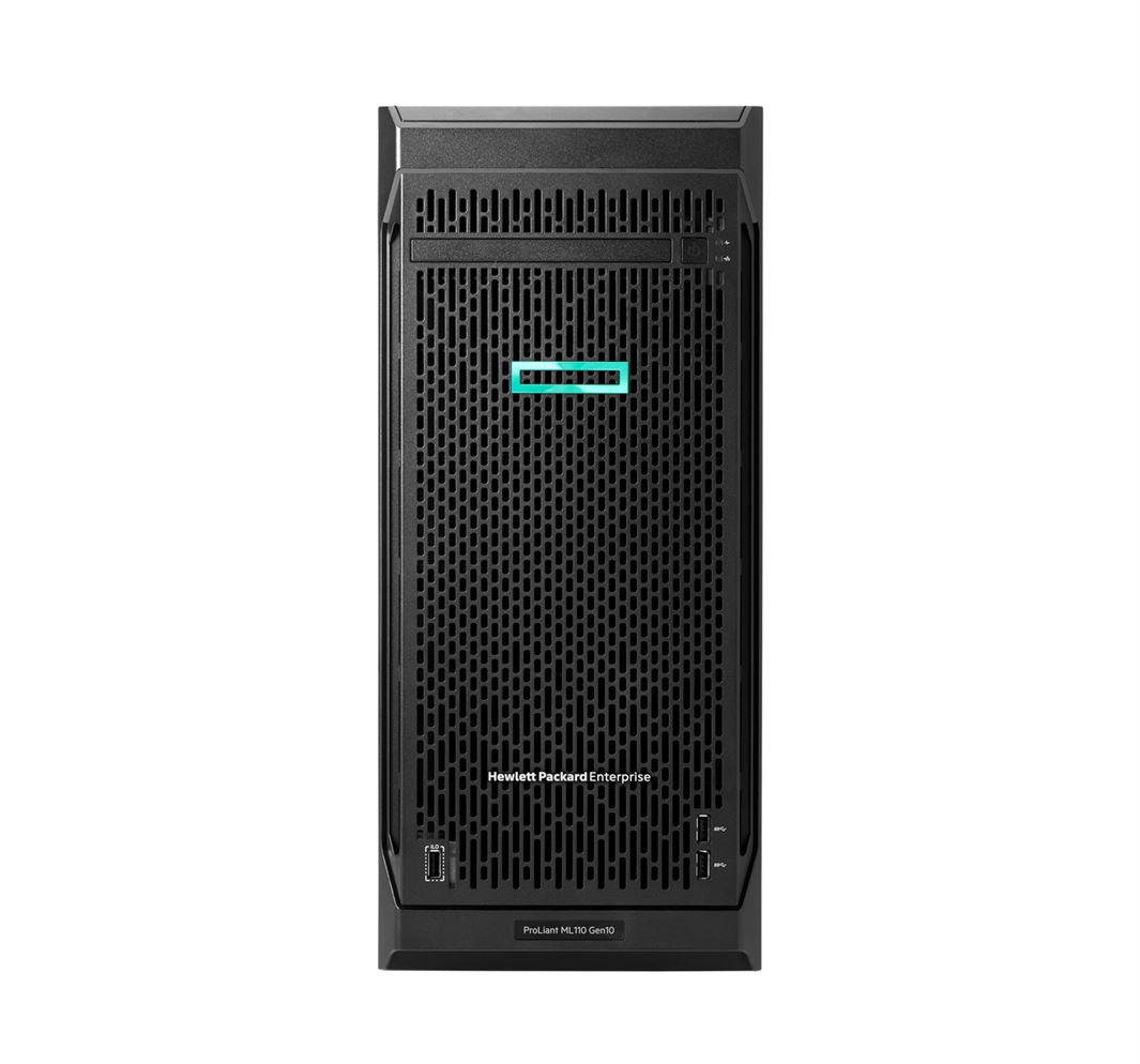 Svr/TV HPE ProLiant ML110 Gen10 3206R 1.9GHz 8-core 1P 16GB-R S100i 4LFF 550W PS