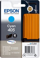 Tinteiro EPSON 405 Ciano - WF-3820/3825/4820/4825/4830/7830/7835/7840