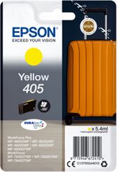 Tinteiro EPSON 405 Amarelo - WF-3820/3825/4820/4825/4830/7830/7835/7840