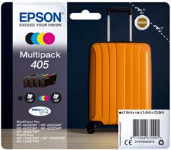 Tinteiro EPSON 405 Pack 4 Cores - WF-3820/3825/4820/4825/4830/7830/7835/7840
