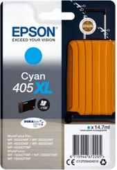 Tinteiro EPSON 405 Ciano XL - WF-3820/3825/4820/4825/4830/7830/7835/7840