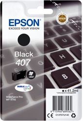 Tinteiro EPSON T07U Preto L - WorkForce WF-4745
