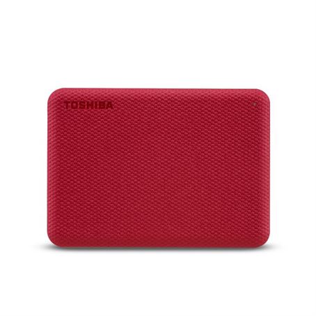 Disco Externo Toshiba 2.5" 4TB CANVIO ADVANCE Red