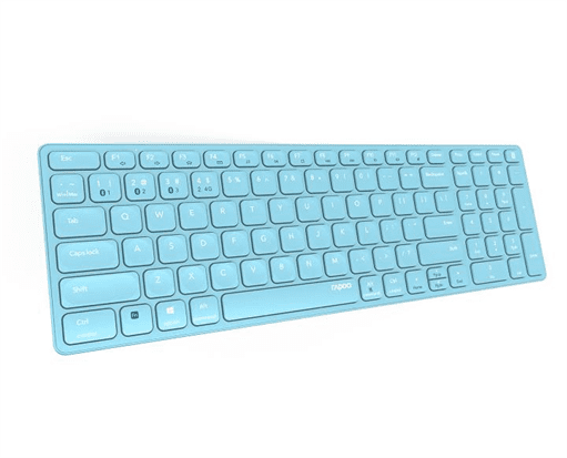 Teclado RAPOO E9700M Multi-mode Wireless, Azul 215871