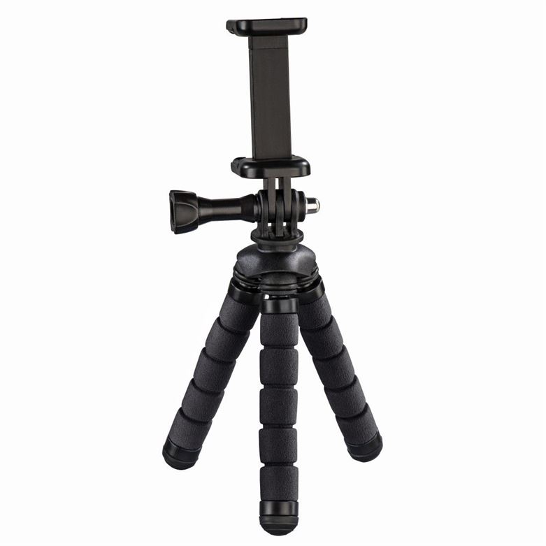 Mini tripé HAMA "Flex S " 14 cm, preto - 4609