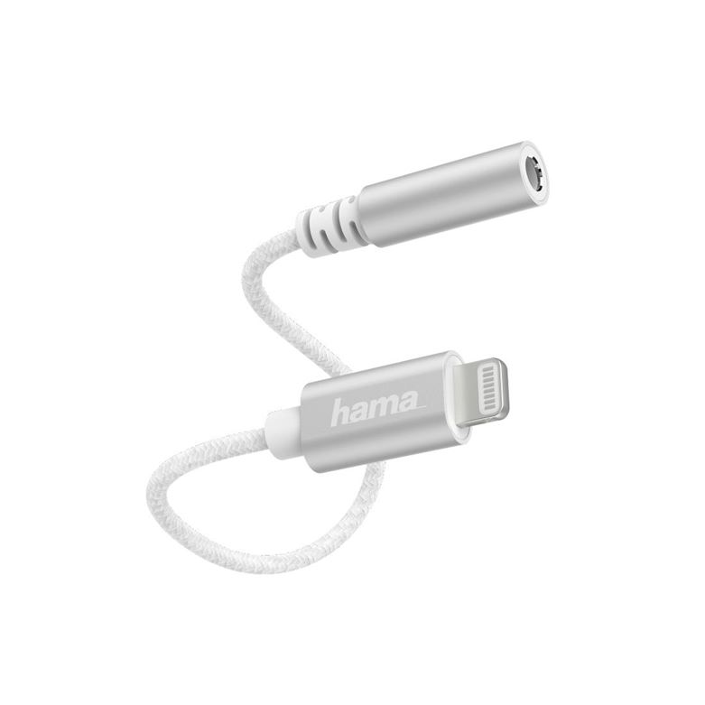 Adaptador de áudio HAMA Lightning  3.5mm - 187210
