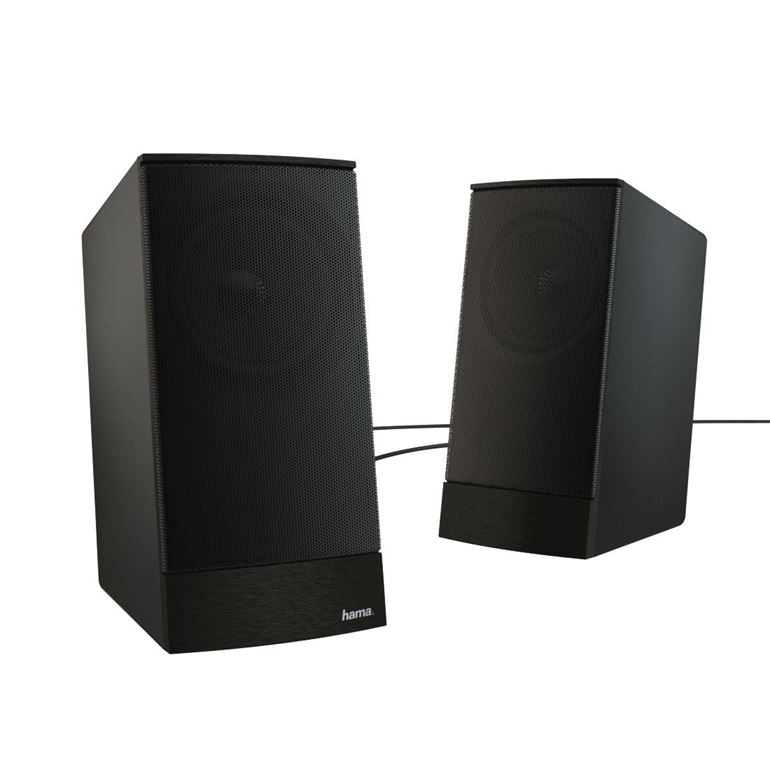 Colunas HAMA PC "Sonic LS-208" preto - 173134