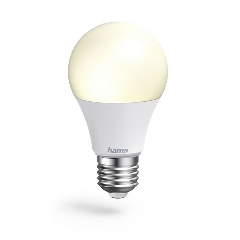 WiFi-LED Light HAMA, E27, 10W, white, can be dimmed - 176550
