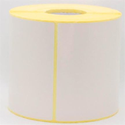 Etiquetas BROTHER Pré-cortadas Transf. Térmica acab. semi-brilhante 100x100mm Pack 8 rolos 700 Etiq