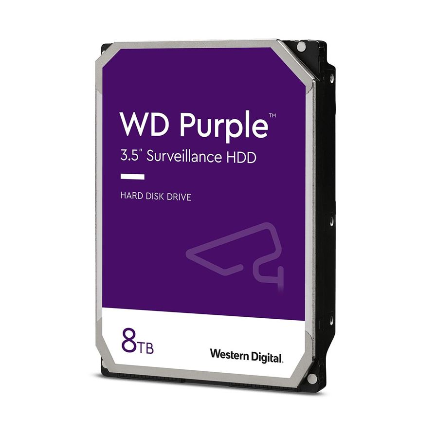 Disco 3.5 8TB WD Purple 128Mb SATA 6Gb/s 56rp Surveillance
