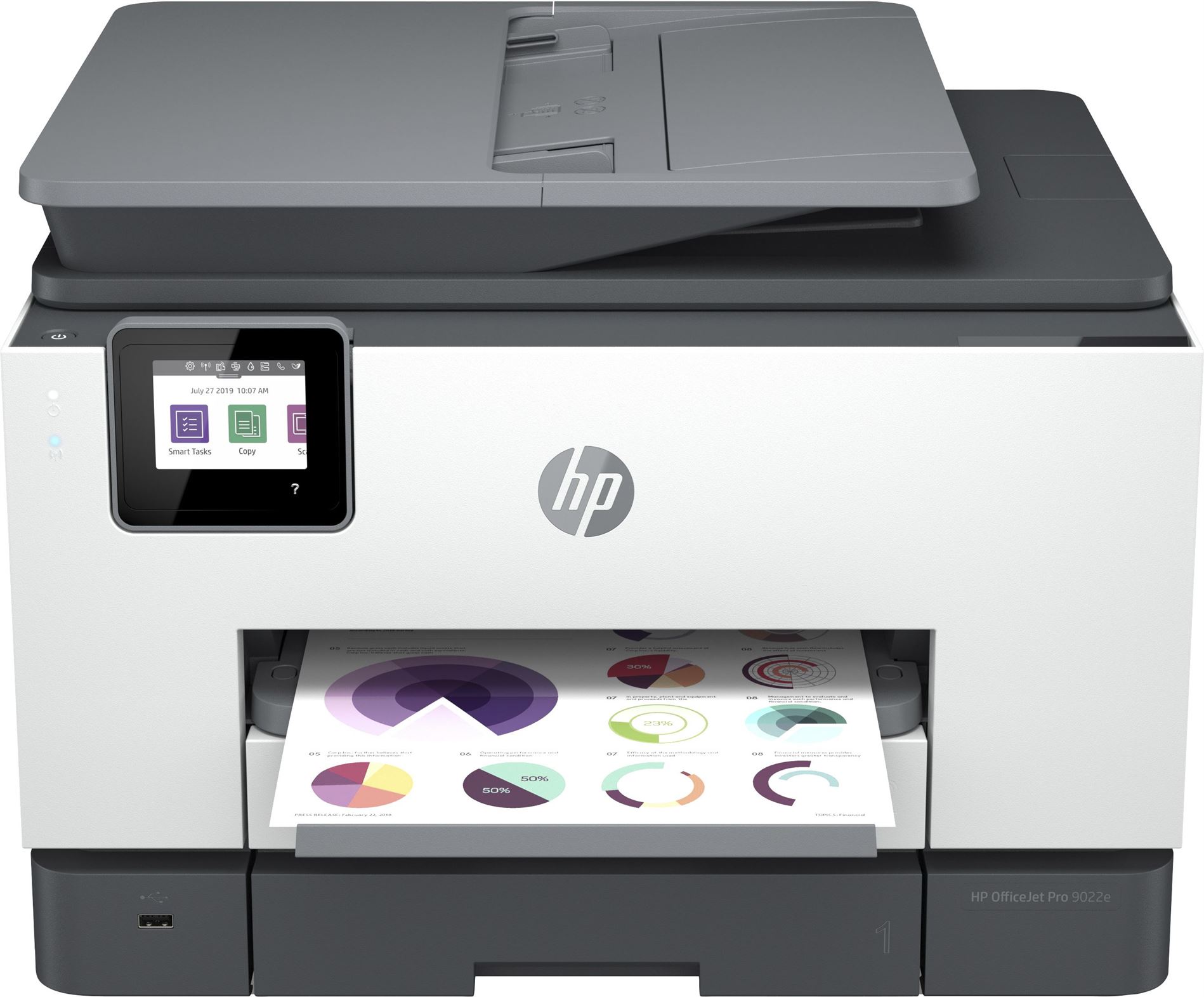 Impressora HP Multifunções OfficeJet Pro 9022e - Basalt